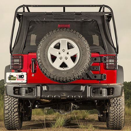 Paraurti posteriore Rugged Ridge Spartacus per Jeep Wrangler JK