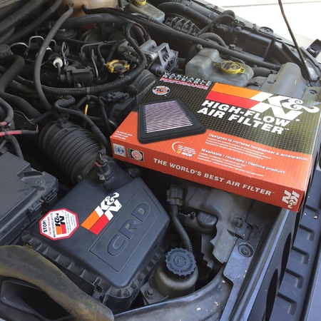 Filtro K&N per Jeep Wrangler JK 2.8 CRD