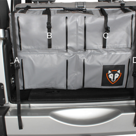 Borsa da baule per Jeep Wrangler JK