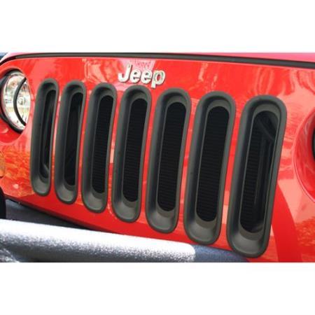 Inserti Griglia Per Jeep Renegade 2019-2022 - Nero ABS, Adesivo, Decorazione Auto - Foto 6