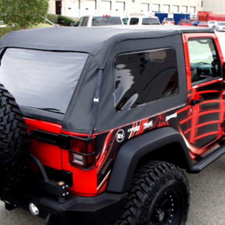 Soft top TrailView Rampage JK 2p