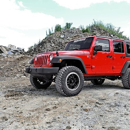 Kit spessori molle +2.5 Rough Country Wrangler JK