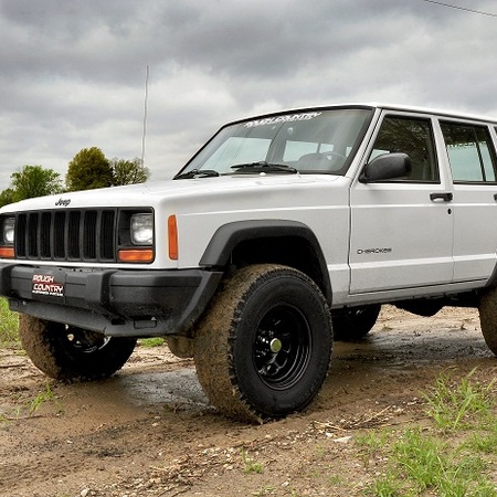 Assetto +3" Pro Rough Country Cherokee XJ - Immagine 3