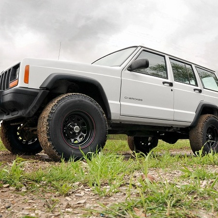 Assetto +3" Pro Rough Country Cherokee XJ - Immagine 2