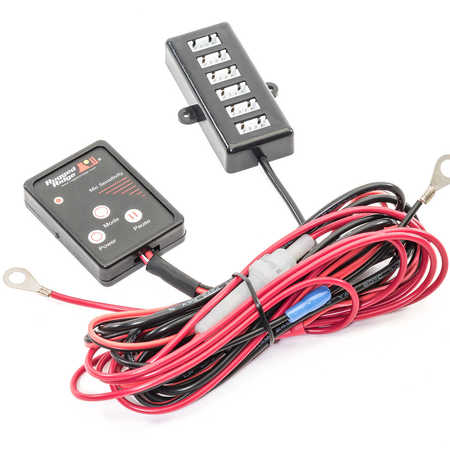 Kit luci di cortesia a led Rugged Ridge per Jeep Wrangler JK, JKU, JL , JLU e Gladiator JT dal 2007 in poi