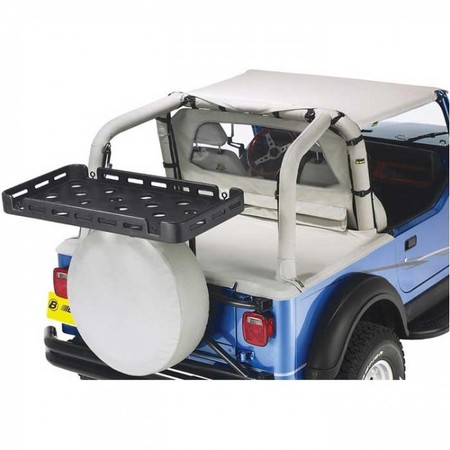 Rack porta pacchi portellone per Jeep Wrangler