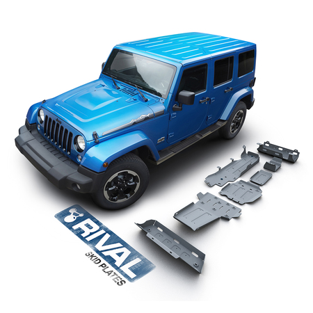 Kit Protezione Rival Completo per Jeep Wrangler JK