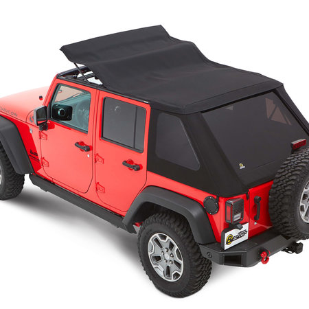 Bestop Trektop NX Plus Black Diamond Jeep Wrangler JK 4 porte