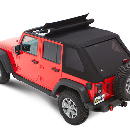 Bestop Trektop NX Plus Black Diamond Jeep Wrangler JK 4 porte