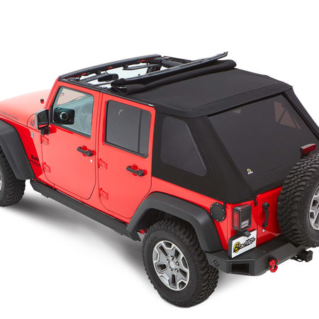 Bestop Trektop NX Plus Black Diamond Jeep Wrangler JK 4 porte