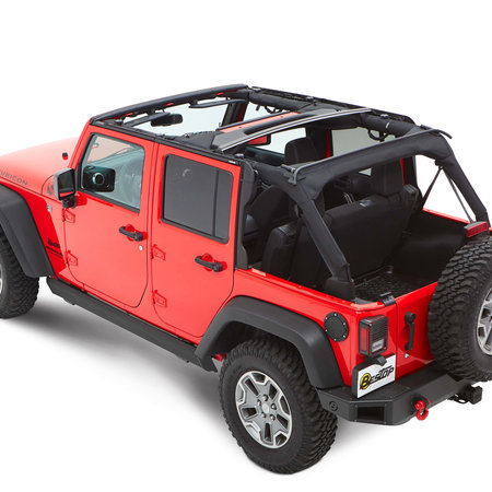 Bestop Trektop NX Plus Black Diamond Jeep Wrangler JK 4 porte