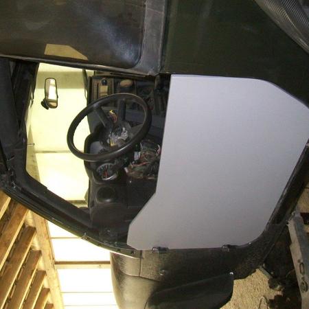 Mezze porte in vetroresina per Jeep Wrangler JK 2 porte 2007-2018