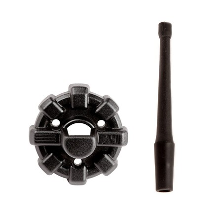 Antenna da 6 con supporto Rugged Ridge per Jeep Wrangler JK, JL e Gladiator GT dal 2007 in poi