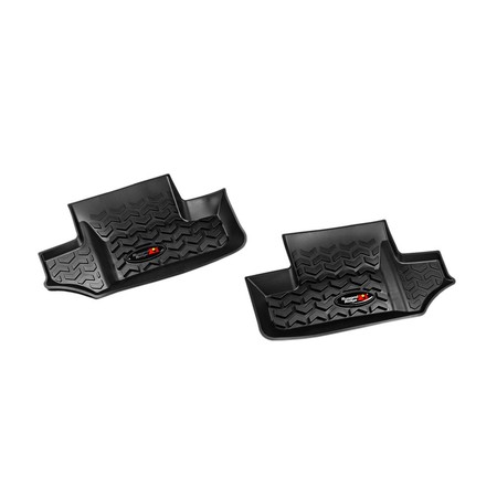 Tappetini posteriori Heavy Duty Rugged Ridge per Jeep Wrangler JL 2 porte dal 2019 in poi