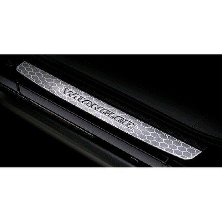 Battitacco in acciaio inox Mopar per Wrangler JL 2 porte dal 2019 in poi