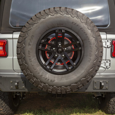 Luce terzo stop a led circolare Rugged Ridge per Jeep Wrangler JL e JLU dal 2019 in poi