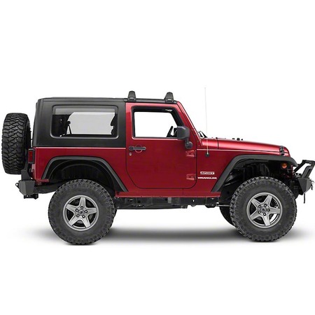 Barre trasversali Rhino-Rack Vortex SG per Jeep Wrangler JK e JL 2 porte