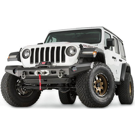 Paraurti anteriore Warn Elite Series per Jeep Wrangler JL e Gladiator JT