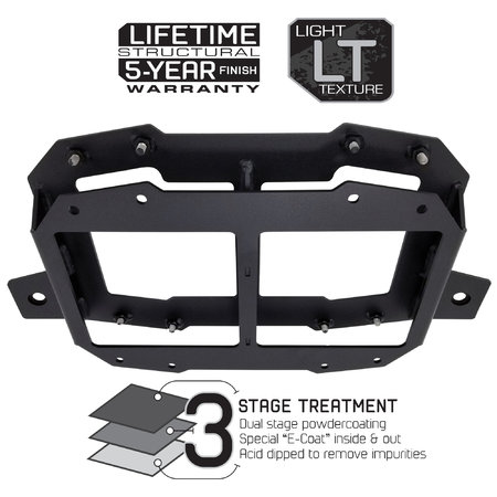 Rilocatore ruota di scorta Smittybilt per Jeep Wrangler JL e JLU dal 2019 in poi