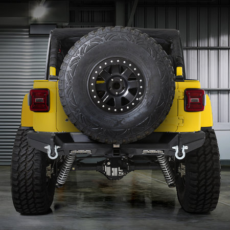 Paraurti posteriore Smittybilt XRC Gen2 per Jeep Wrangler JL e JLU dal 2019 in poi