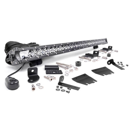 Barra a LED 30 da cofano Rough Country per Jeep Wrangler JL