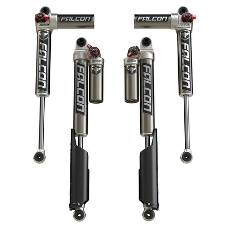 Kit ammortizzatori Teraflex Falcon Series 3.3 regolabili Jeep Wrangler JL 2 porte dal 2019 in poi