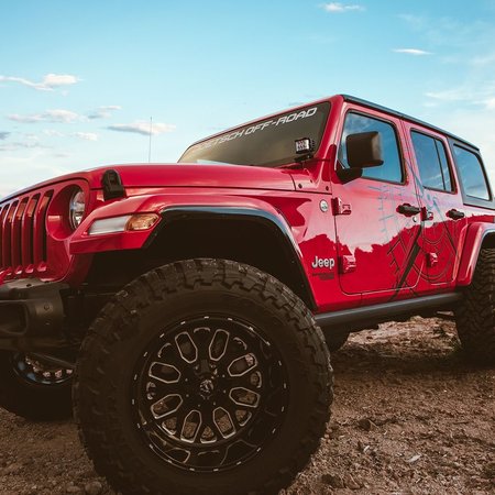 Piastra Rigid Industries da parabrezza per faretti per Jeep Wrangler JL