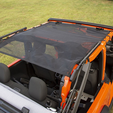 Ombreggiante Eclipse Mesh completo Rugged Ridge per Jeep Wrangler JL 2 porte dal 2019 in poi