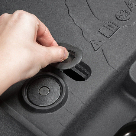 Tappetini All-Weather anteriori e posteriori Mopar per Jeep Wrangler JL 2 porte dal 2019 in poi