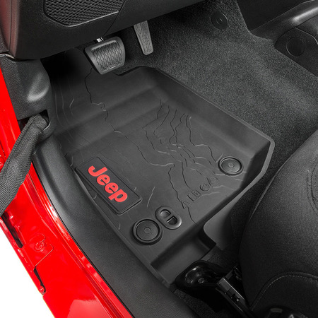 Tappetini All-Weather anteriori e posteriori Mopar per Jeep Wrangler JLU 4xe