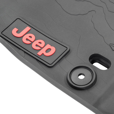 Tappetini All-Weather anteriori e posteriori Mopar per Jeep Wrangler JLU 4xe