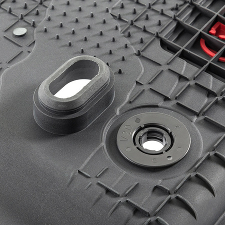Tappetini All-Weather anteriori e posteriori Mopar per Jeep Wrangler JLU 4xe