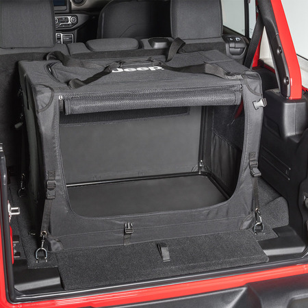 Trasportino per cani pieghevole Mopar per Jeep Wrangler JLU e Cherokee KL dal 2014 in poi