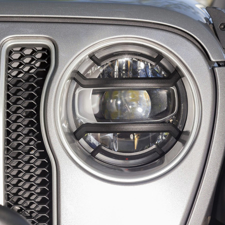 Griglie di protezione fari ELITE Rugged Ridge per Jeep Wrangler JL e Gladiator JT