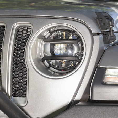 Griglie di protezione fari ELITE Rugged Ridge per Jeep Wrangler JL e Gladiator JT