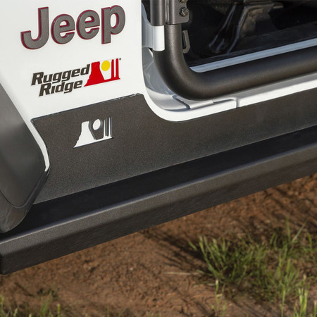 Protezioni sottoporta XHD Rugged Ridge per Jeep Wrangler JLU 4 porte