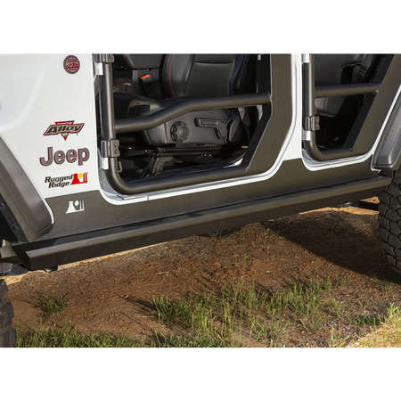 Protezioni sottoporta XHD Rugged Ridge per Jeep Wrangler JLU 4 porte