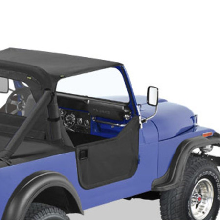 Mezze porte in tela per Jeep CJ7 e Wrangler YJ