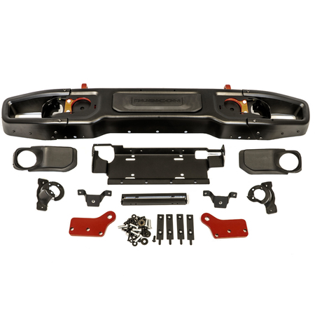 Paraurti anteriore OFD Replica Rubicon 10th Anniversary modulare per Jeep Wrangler JK