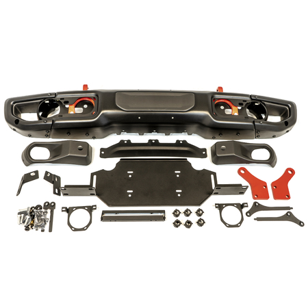 Paraurti anteriore in acciaio OFD Replica per Jeep Wrangler JL; JLU e Gladiator JT dal 2019 in poi