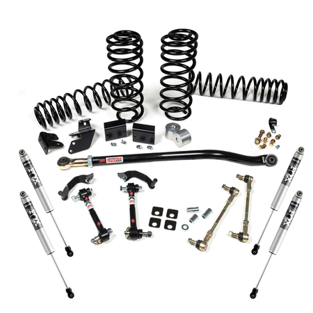 Assetto Combo +2.5" JKS e Ammortizzatori FOX 2.0 Performance Basic per Jeep Wrangler JL 4 porte