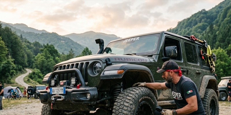 Preparare la Jeep Wrangler al fuoristrada: checklist prima di partire